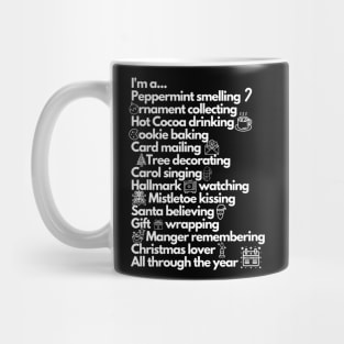 I'm a....Christmas Lover Mug